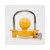 Lumina D Trailer & Caravan Coupler Lock Anti-Theft Device with Key Select: Trailer Coupler Lock