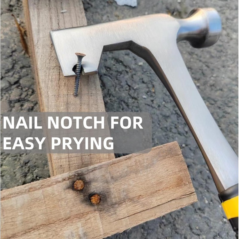 BUSKPOK Drywall Hammer Hatchet, 14 oz Wall Board Tool with