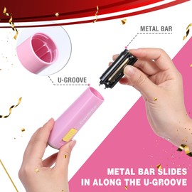 EverBrite Mini LED Kids Flashlight - Lightweight (46g) Torch with Soft Yellow Light for Reading, Camping, and Emergencies - Gift for Children, Pink