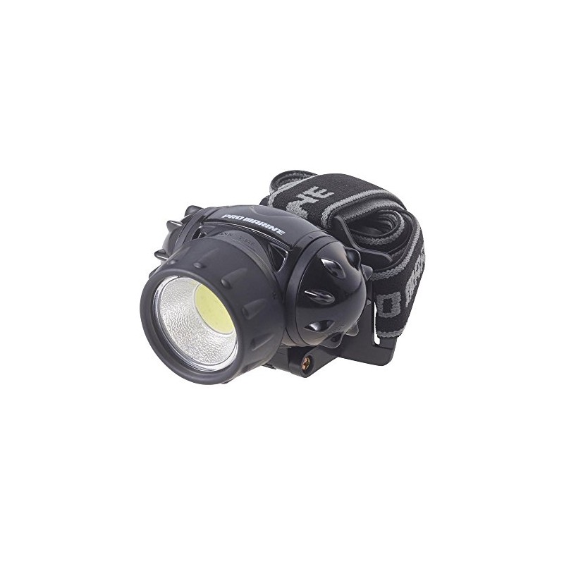 Professional Marine (Pro Marine), W COB Head Lamp lek108 Black