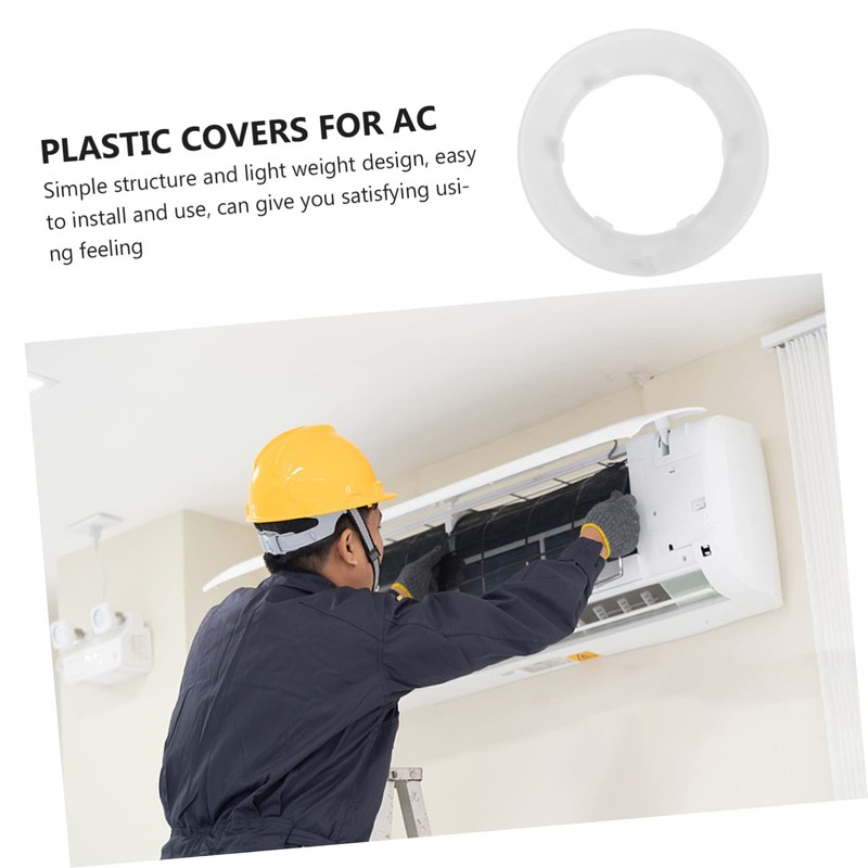 LIFKOME 10 Hole Decorative Covers Air Conditioner Vent Caps Louvre