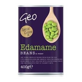 Geo Cans - Edamame Beans 400g (Pack of 1)