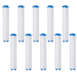 Shower Head Filter, Pack of 10 Replacement Filters for Shower Head, PP Cotton Filter, Water Core Cotton Core, Shower Head Filter for Rain Shower Head
