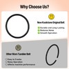 5 Packs of Rock Tumbler Replacement Belts, Only Compatible with