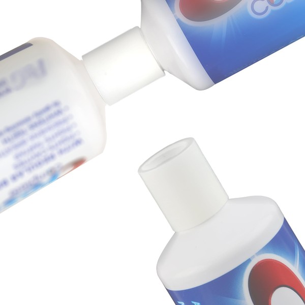 BOXOB 2 Pcs Toothpaste Refill Adapters for Crest, Refillable Toothpaste
