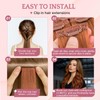 SEGOHAIR Clip in Hair Extensions Real Human Hair 6Pcs Medium