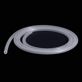 Feelers 2mm ID x 4mm OD High-Strength Silicone Tubing Thick Food Grade High Temp Pure Silicon Tube High Temp Home Brewing Winemaking Silicone Hose Tubing, 3.3ft Length