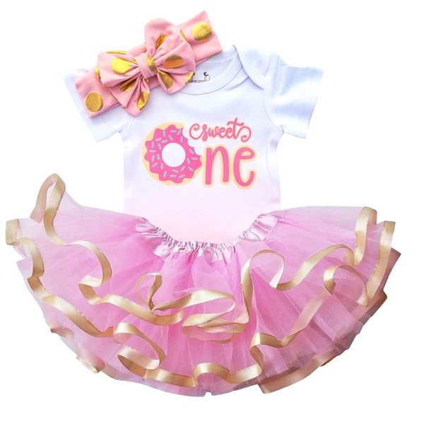 Luke and Lulu 1st First Birthday Baby Girl Tutu Outfit