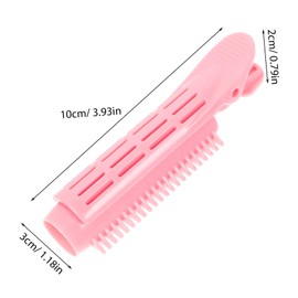 Healvian 6pcs Girls Hair Bangs Clip Roller Hair Accessories for Women Volumizing Clips