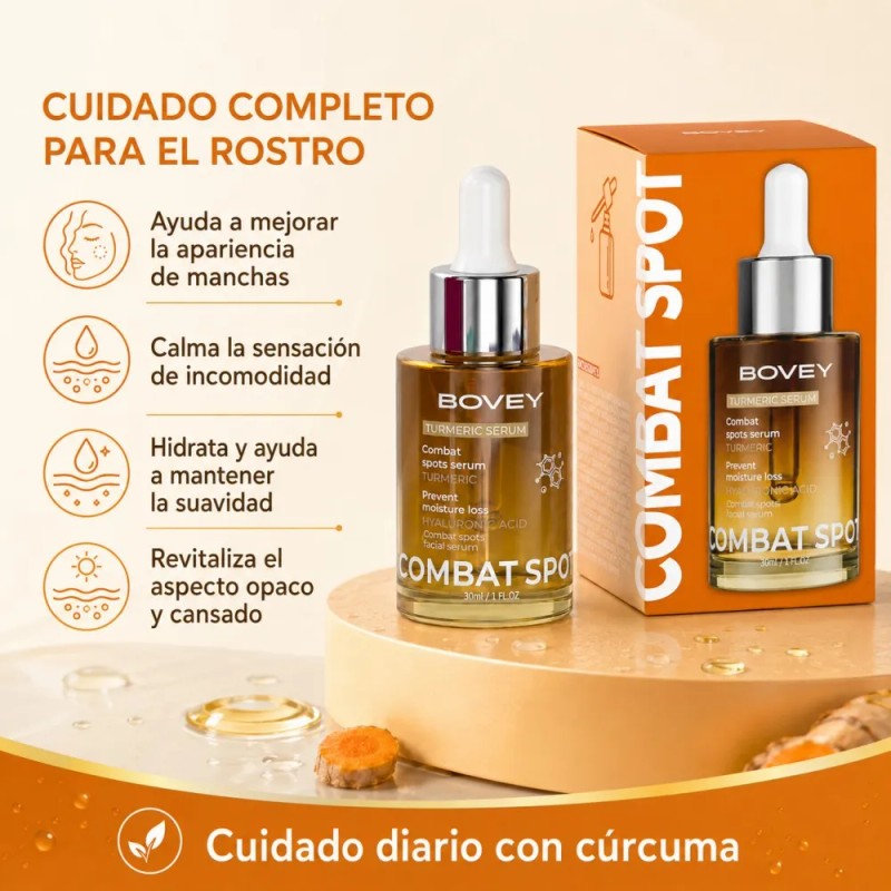 Sérum Facial Bovey Hyalu Turmeric Anti-manchas