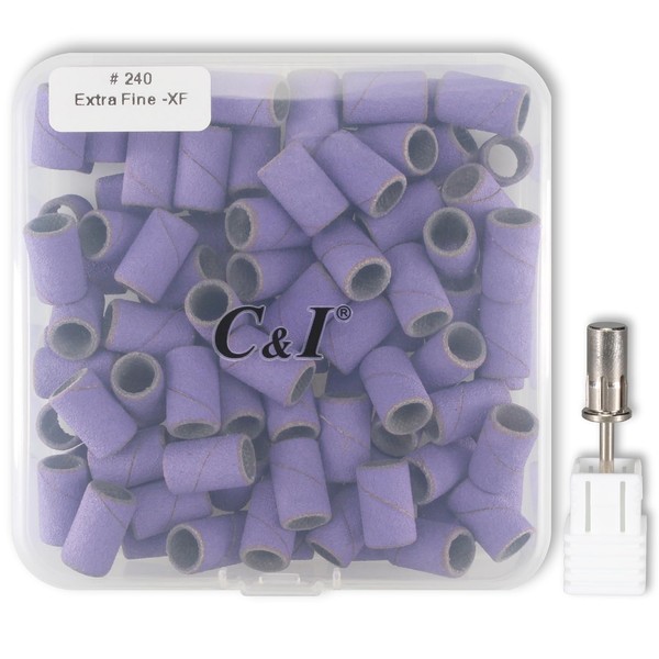 C & I Nail Sanding Bands 100 PCS Plus Upgrade