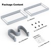 Housolution Pot and Pan Organizer Rack for Cabinet, Upgraded Expandable