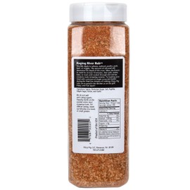Dizzy Pig BBQ Salmon Seasoning Spice Raging River Rub For Salmon, Pork, and Poultry - All Natural 32 Ounce Quart Shaker Bottle