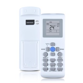 YKR-P/001E New Replace AC Remote Controller Compatible with AUX/York Mini Split Air Conditioner Sub A/C Remote YKR-P/002E YKRP/002E YKR-P/003E ASW-H12A2INV