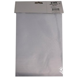 Alternative Novelties White Plain Solid Color 3'x5' 3 Foot x 5 Foot Rough Tex 68D Printed Nylon Flag Banner