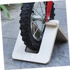 LALAFINA Portable Wooden Bike Stand Detachable Balanced Scooter Support Durable