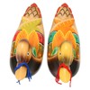 1 Pair Wooden Mandarin Duck Ornament Water Based Paint Romantic