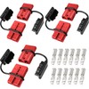 Frienda 4 Pieces 2-4 Gauge 175A Battery Quick Connector 12-36V