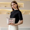 PLITI Funny Math Teacher Gifts Cow Lover Makeup Bag Mathematics