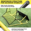 2 in 1 Soccer Rebounder Net & Board, Dual-Sided Rebounder