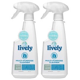 Lively Multi-Purpose Cleaner Bundle (2 Pack), Fragrance-Free, Biodegradable Formula
