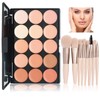 WishesMar Concealer Palette Colour Corrector Dark Circles Fit You Make