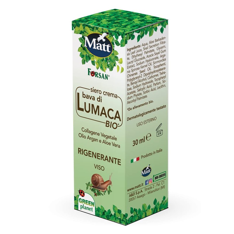 Bava Di Siero Di Lumaca Per Viso Ad Effetto Rigenerante