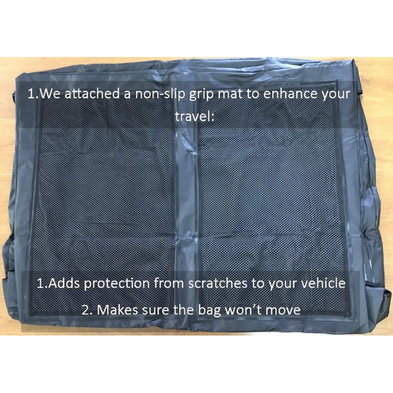 PERFECTION ROOF RACK LUGGAGE STORAGE CARGO BAG COMPARTMENT TRAVEL WEATHERPROOF