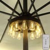 Umbrella Lights, Patio Outdoor Umbrella Lights Battery Operated with Dimmable