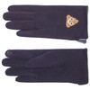EEM Children's Knitted Gloves with Touchscreen Function and Emoji Embroidery,