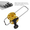 Luqeeg Garden Hose Reel Cart, G1/2 Aluminum Water Hose Cart