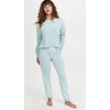 PJ Salvage Pantalones de Mujer con Bandas para Mujer, H-Ice
