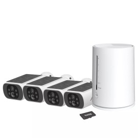ANRAN CCTV Security Camera System 4MP Wireless Solar Battery Night Vision 64GB