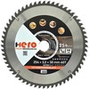 HERO Kreissägeblatt 254 x 30/20 mm 60 Zähne Hartmetall Sägeblatt