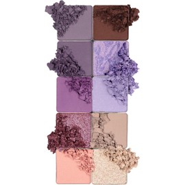Paleta de Sombras Mineral Purple Nudes de Pacifica – 10 tonos púrpura, vegana y de larga duración