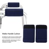 2pcs Walker Handle Pads Anti Slip Comfort Cushion Wheelchair Armrest