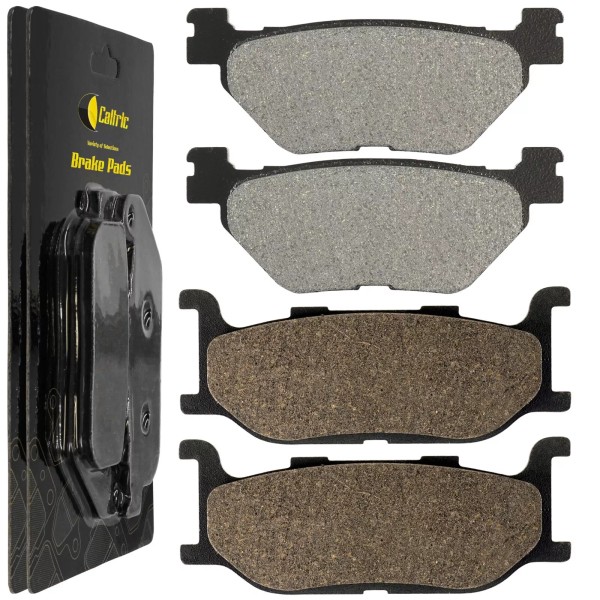 Caltric Front and Rear Brake Pads for Yamaha XVS1300 Stryker