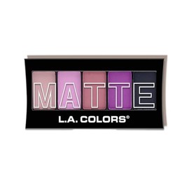 LA COLOR 5 COLOR MATTE EYESHADOW (Plum Pashmina) by LA Color                                                                                          