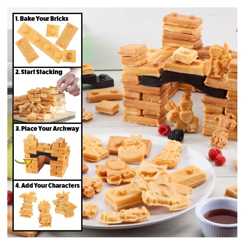 Fantasy Castle Waffle Maker- Bake & Build Castle of Waffles