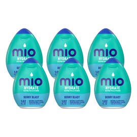 Mio Sport Liquid Water Enhancer, Berry Blast, 1.62 OZ (Pack of 6)