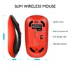 Leadsail Wireless Slim USB Mouse, Silent Click 3 Levels, 4