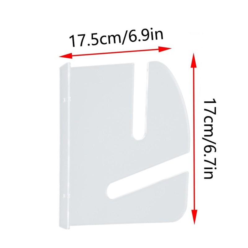 Skateboard Rack Wall Mount Skateboard Display Rack Acrylic Strong Load