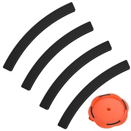 4 PCS Chicken Shredder Anti-slip Strip, Black Rubber Grips Only Suitable for SURETIVIAN Chicken Shredder, 3.14 * 0.27 * 0.11 inch