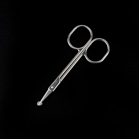 Hyeopryeokeopche 10 Nose Hair Trimmers, Nose Hair Scissors, Safety Panco Scissors, Nose Hair Trimming, Nose Hair Remover, Eyebrow Scissors