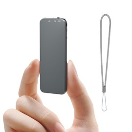 40H Voice Recorder with Noise Reduction, 64GB Howabo Recording Device with Voice Control and Metal Housing, 1536Kbps Portable Audio Recorder with USB-C Port for Lectures, Meeting, Classes