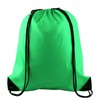 PLULON Green Drawstring Bags Drawstring Backpack Bulk, String Backpack Cinch