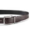 MILORDE Men’s Reversible Leather Belt for Casual Golf Dress Pants