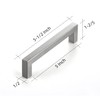 Ravinte 15 Pack 5 Inch Kitchen Square Cabinet Handles Brushed