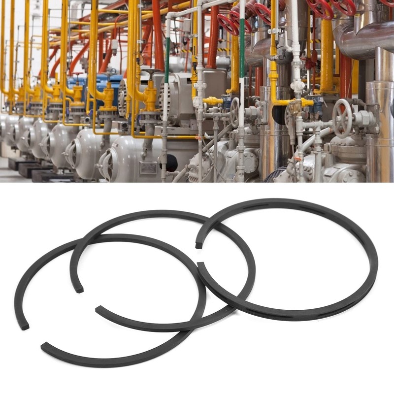 3Pcs 51mm Piston Ring, Pneumatic Cylinder Piston Ring, Piston Ring