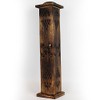 Magrathea Incense Tower/Wooden Cone & Stick Burner/Carved Wood Holder